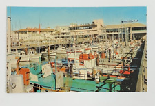 Fishermans Wharf San Francisco California Postcard Unposted picture