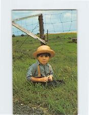 Postcard Small boy, Pennsylvania Dutch Country picture