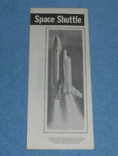 1974 NASA KSC Brochure Space Shuttle Orbiter System Operations Concept Art picture