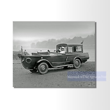 1930s Vintage Peugeot Motor Boat Car Photo Print - Retro Nautical Wall Art picture