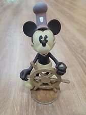 Vintage Mickey Mouse Steamboat Willie Bobblehead Retired Walt Disney World Hat  picture