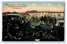 c1910's Beautiful Scene Council Crest Dreamland Northwest Portland OR Postcard picture