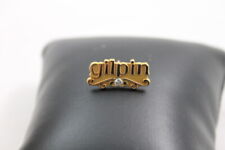 Gilpin Diamond Service Award Pin Tie Tac 25 Year 1/10 10k GF Ironworks Indiana picture