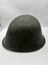 Vintage WW2 WWII Dutch Military Helmet With Liner Netherlands picture