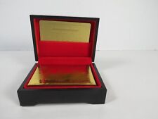 Card Decks of 24K Gold Plated Cards Certified picture