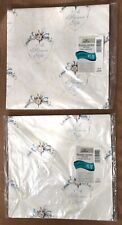 2 Vintage Hallmark Shower Gift Wrap Wrapping Paper 8 1/3 sq ft Unopened Packages picture