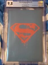 Superman Special Edit #75 30th Anniversary BTC Special Edition Blue Foil CGC 9.8 picture