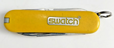 Swatch Yellow Victorinox Classic Swiss Army Knife  picture