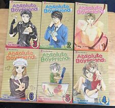 Absolute Boyfriend Volume 1-6 Yuu Watase Shojo Beat Manga VIZ Media Preowned picture