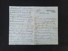 Rare Royalty 1903 Royal HRH Princess Helena Augusta Victoria Letter Document UK picture