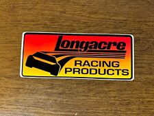 Large 8 1/2” x 3 1/2” Longacre Racing Products Sticker in Mint Condition. picture