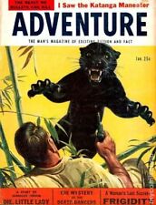 Adventure Pulp/Magazine Jan 1956 Vol. 130 #1 FN- 5.5 Stock Image picture