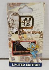 Disney WDW - 40th Anniversary Of Walt Disney World Flight To The Moon LE Pin NEW picture