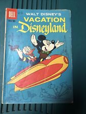 FOUR COLOR # 1025 WALT DISNEY VACATION in DISNEYLAND DELL COMICS 1959 DONALD picture