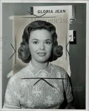 1961 Press Photo Actress Gloria Jean - afa16671 picture