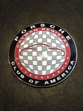 Porsche PCA Cayman Car Club of America Grill Badge Emblem Race Automobilia picture