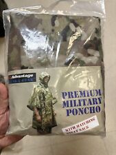 🇺🇸100% GENUINE USGI ARMY USAF ISSUE OCP MULTICAM PONCHO NOT CHIC0M NOT FAKE picture