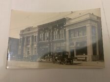 c.1914 Bank Street Scene Boone Iowa Real Photo Postcard RPPC picture