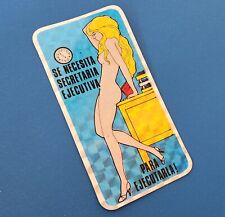 Rare 80’s Vending Machine Puerto Rico Prism Stickers Simeon el Barbaro Comedy picture