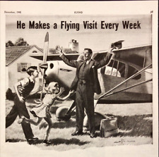 1945 Aeronca America's Personal Plane Traveling Salesman by Air Vintage Print Ad picture