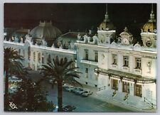 Monte Carlo Monaco Casino De Monte Carlo Night View 1978 Vintage Postcard picture