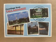 Postcard Tallahassee FL Florida Greetings Capitol Capital Vintage PC picture