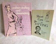 Vtg Dorothy Moore's Pattern Drafting & Dressmaking Book + Fitting Shortcuts  picture