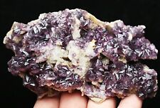 Natural UNIQUE Purple Octahedron Fluorite Crystal /China's Inner Mongolia picture