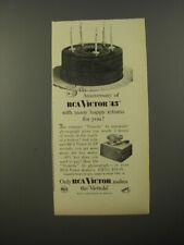 1954 RCA Victor Model 45EY2 Phonograph Ad - 5th Anniversary of RCA Victor 45 picture