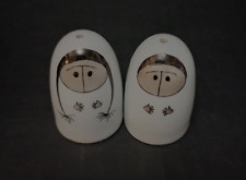 Vintage Arabia Lappalainen Eskimo Salt and Pepper Shakers picture