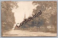 Real Photo Port Gibson MS Church Street Claiborne Cty Mississippi RP RPPC D462 picture