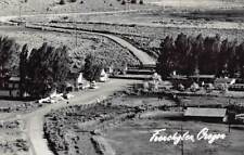 RPPC Birdseye View c1950 FRENCHGLEN OREGON ~ Harney County ~ REAL PHOTO Postcard picture