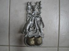 Vintage Cast Iron Hunting Theme Wall Mount Match Holder   picture