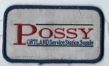 Possy Portland Service Station Supply advertising patch 2-1/2X4-1/4 OR #1154 picture