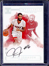 2016-17 Panini Flawless Indelible Ink Holo Silver #II-JJ James Johnson /25 picture