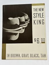 1940's Original Color Print Ad for The Style King Hats Wheel Wright Iconic picture
