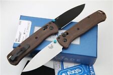 1PCS 535 S30V Blade Linen Handle Tactical Outdoor Tactical Tool Folding Knife picture