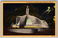 Postcard Entrance to Hollywood Bowl Hollywood, CA H23 picture