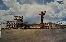 1960 postcard State Line Hotel, Home of the Giant Cowboy Wendover Will picture