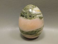 Harquahala Marble  Stone Egg Shaped 2.2 inch Pink Rock Arizona #O3 picture