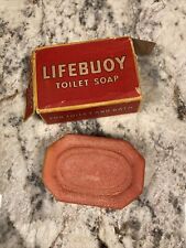 Vintage 1940s Lifebuoy Health Bath Soap  In Box Lever Brothers OLD STOCK/UNUSED picture
