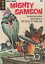 MIGHTY SAMSON #12  TERRA * TOM MORROW  GOLD KEY   SILVER-AGE   1967  NICE picture