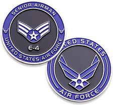 Air Force Senior Airman E4 Challenge Coin picture