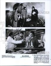 1989 Press Photo Actors in Scenes from Sci-fi Thriller 