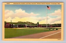 Cambridge OH-Ohio, Fletcher General Hospital, Antique Vintage Postcard picture