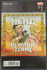 HERCULES #1 (2016) MARVEL COMICS HERC OLYMPIC FLAME HIP HOP VARIANT picture