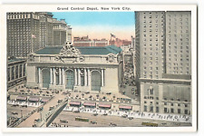 Postcard Grand Central Depot, New York City  - Irving Underhill VTG ME3. picture