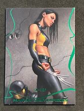 2022 Marvel Masterpieces X-23 #35 Emerald Green /25 Laura Kinney Wolverine picture