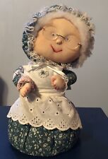 Vintage Handmade 13” Tall Pincushion Sewing Granny picture