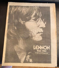 Chicago Tribune special edition   December 14, 1980   John Lennon Memorial  picture